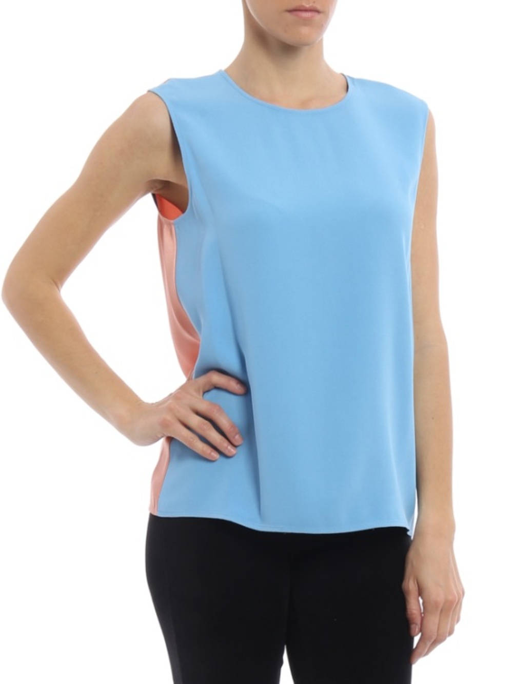 Diane Von Furstenburg Satin Top